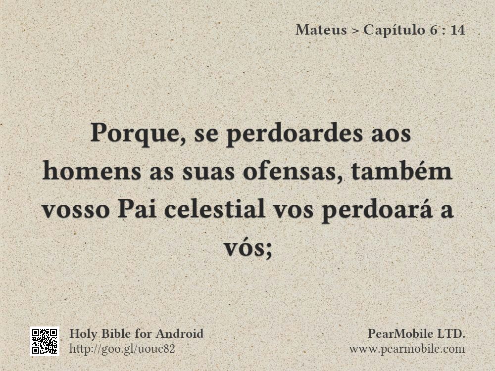 Mateus, Capítulo 6:14